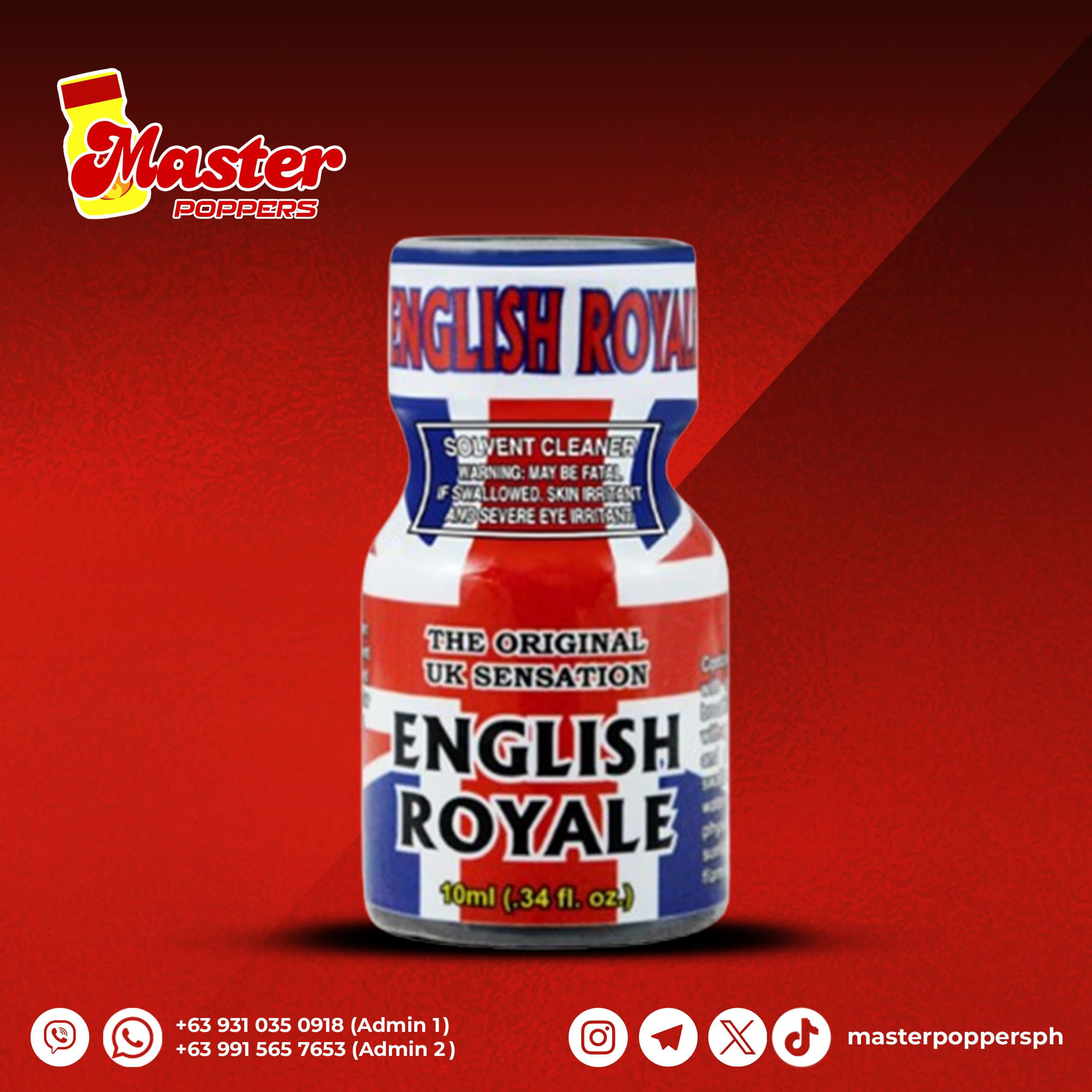 English Royale Poppers 10 ml