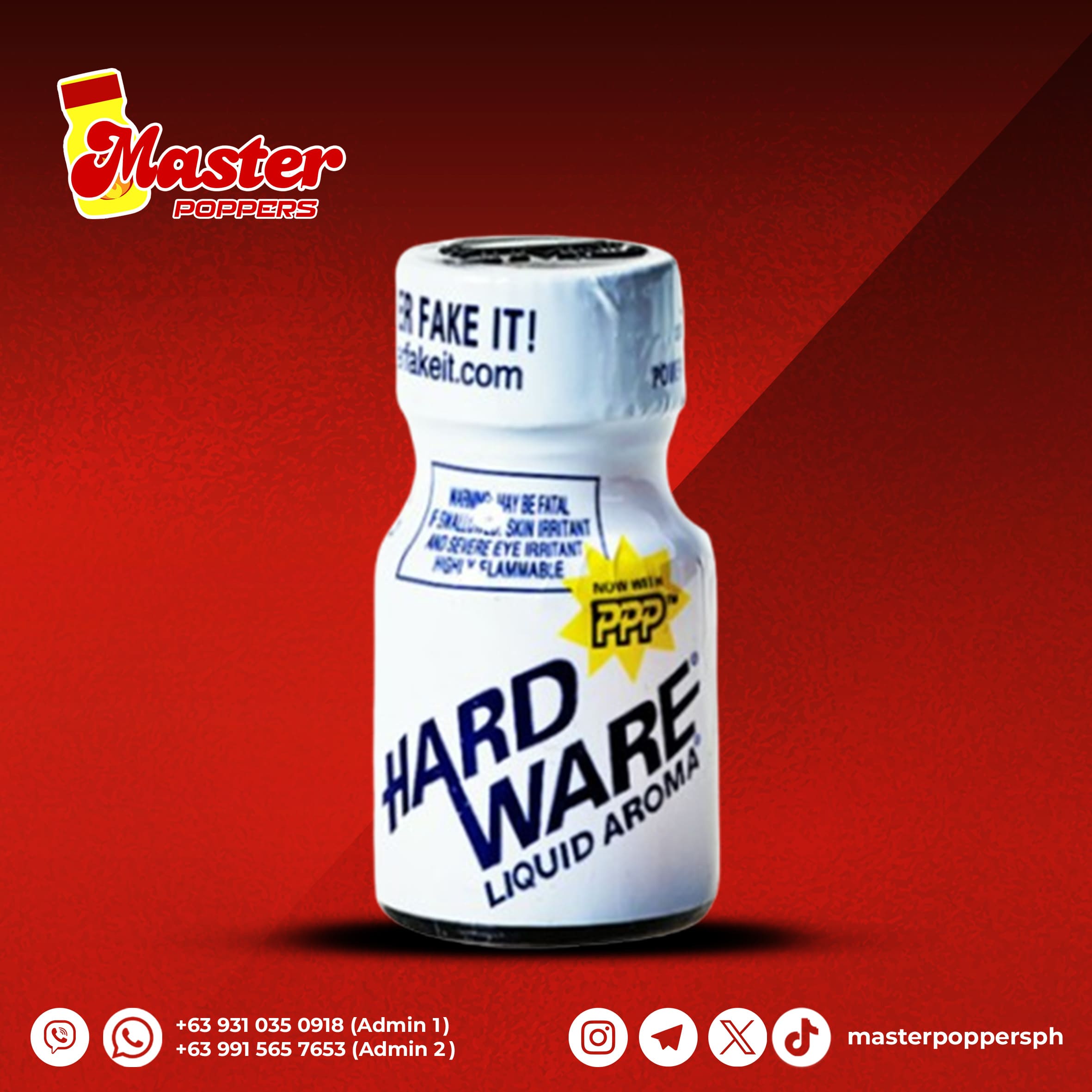 Hardware Poppers 10 ml