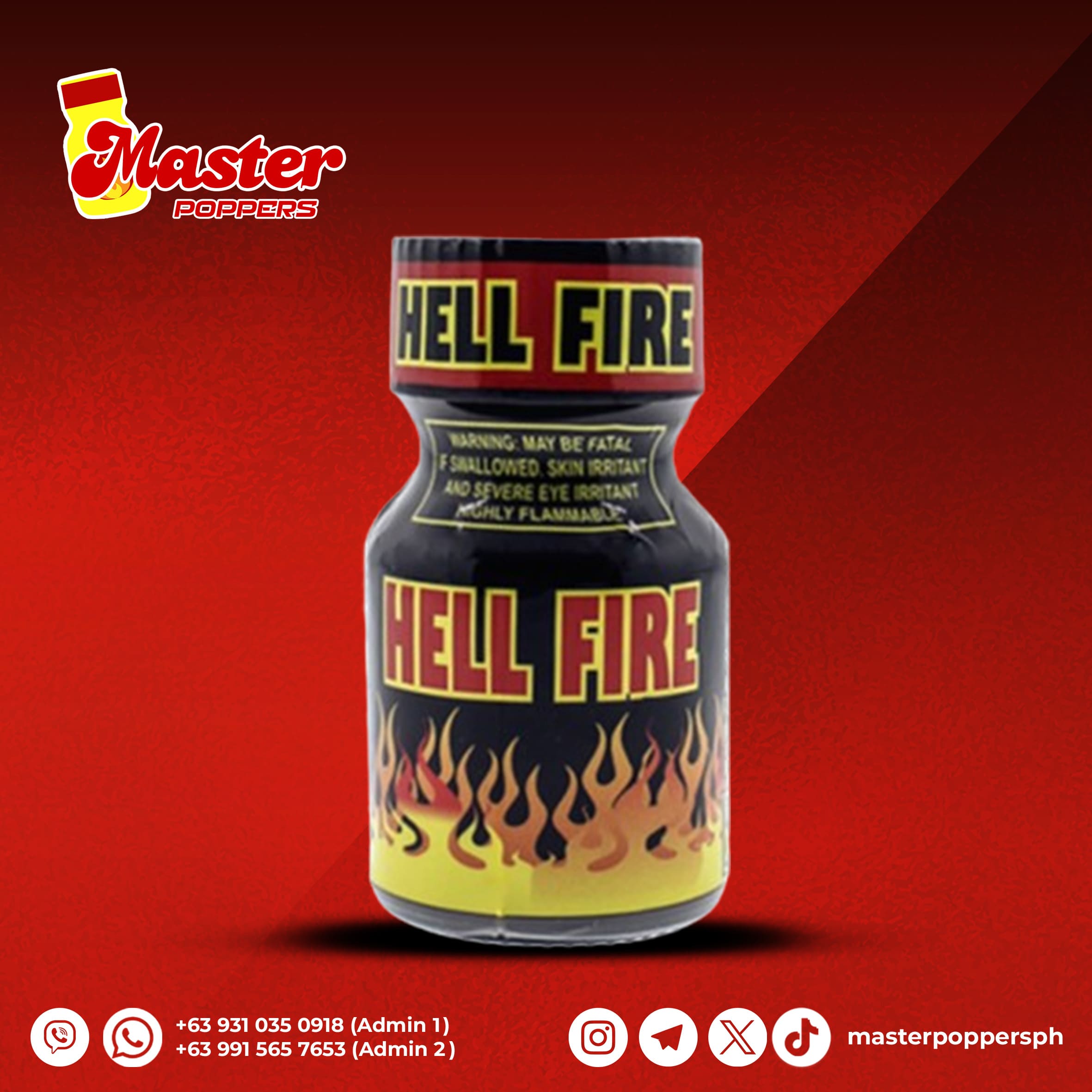 Hellfire Poppers 10 ml