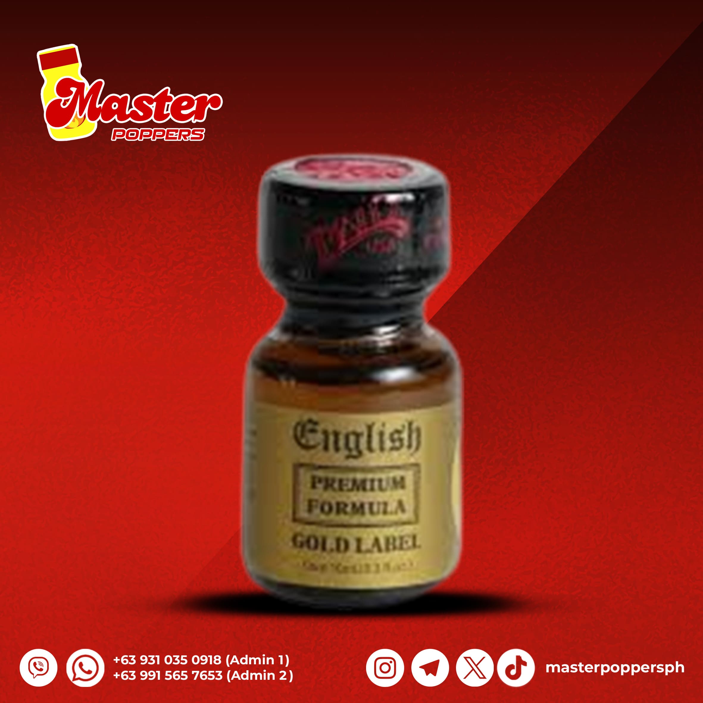 English Gold Poppers PWD Original 10ml