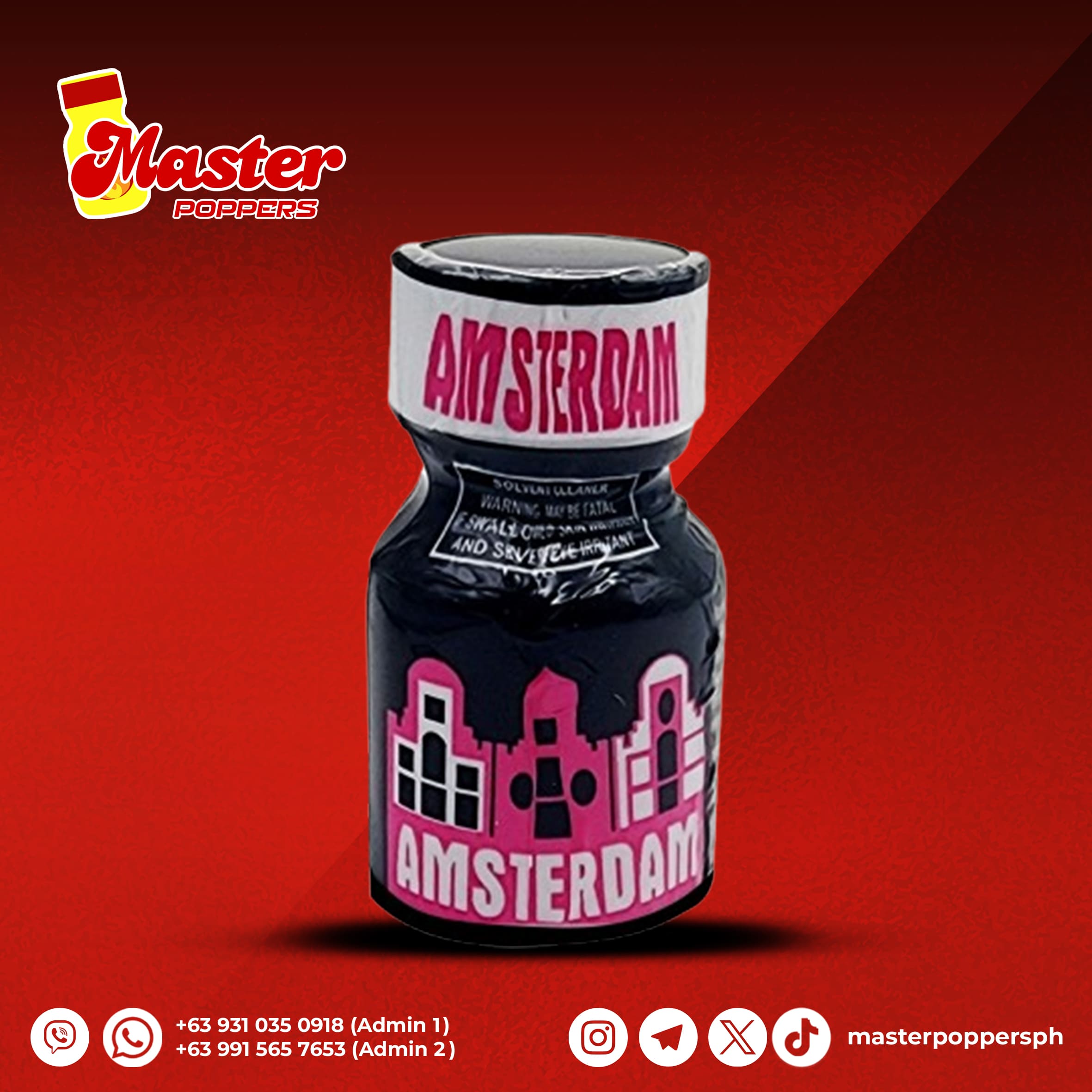 Amsterdam Black Poppers PWD Original 10ml