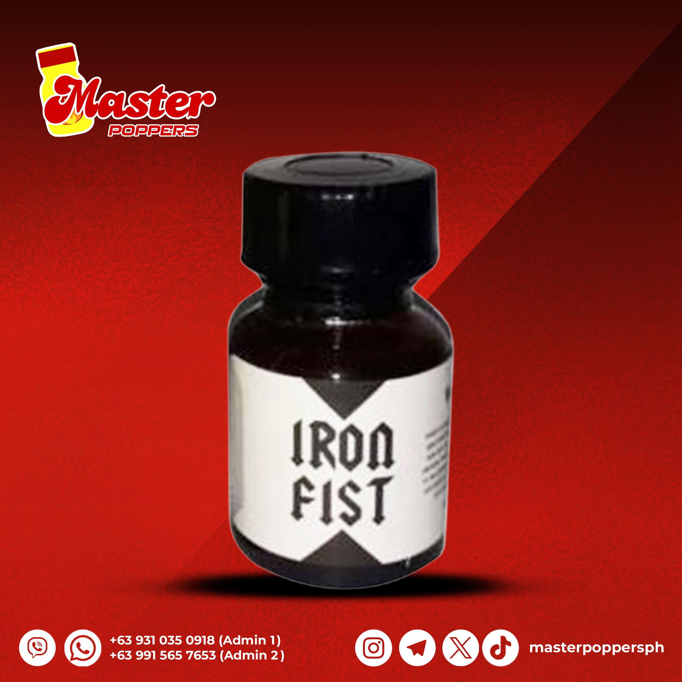 Iron Fist Premium Poppers Original 10ml