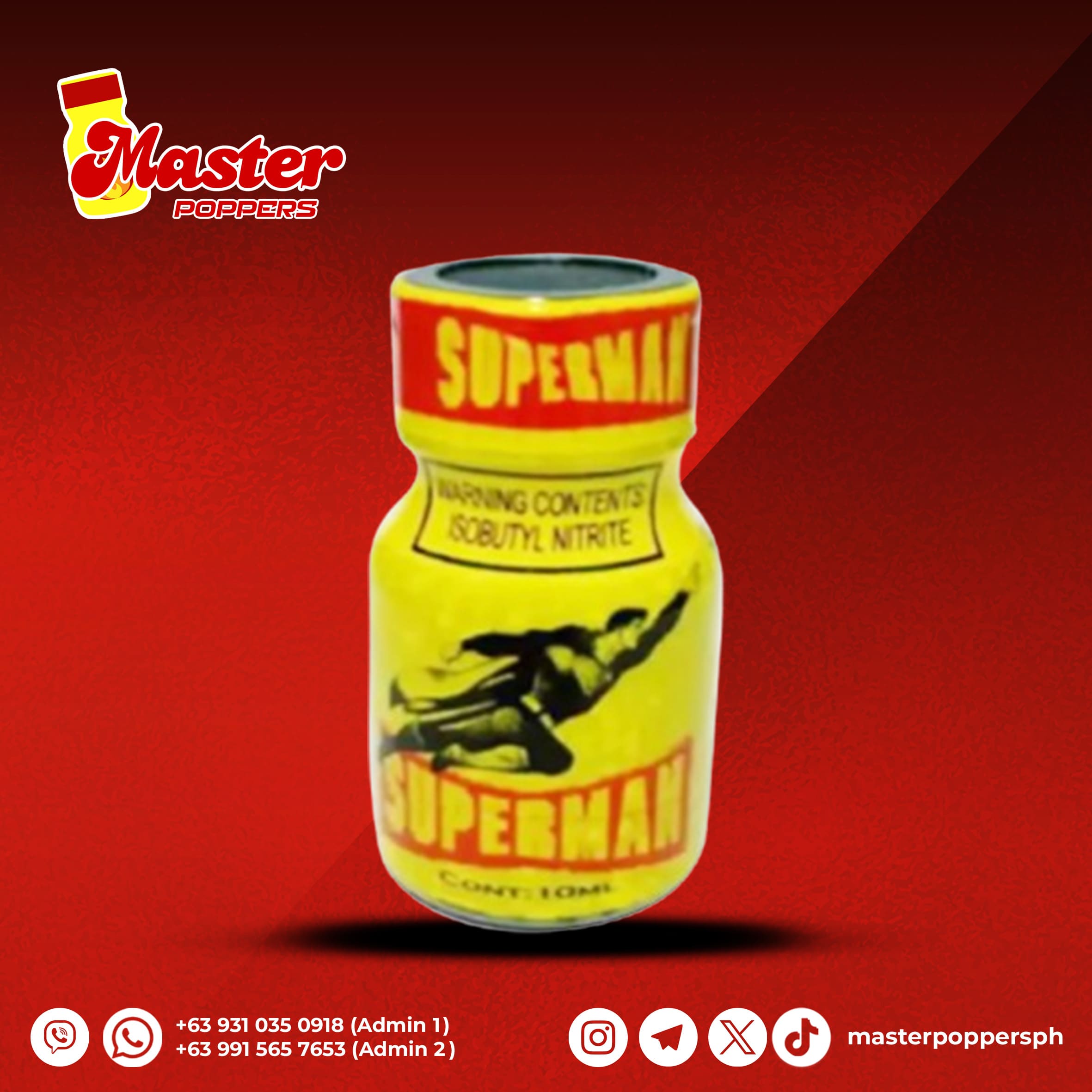 Superman Poppers 10ml