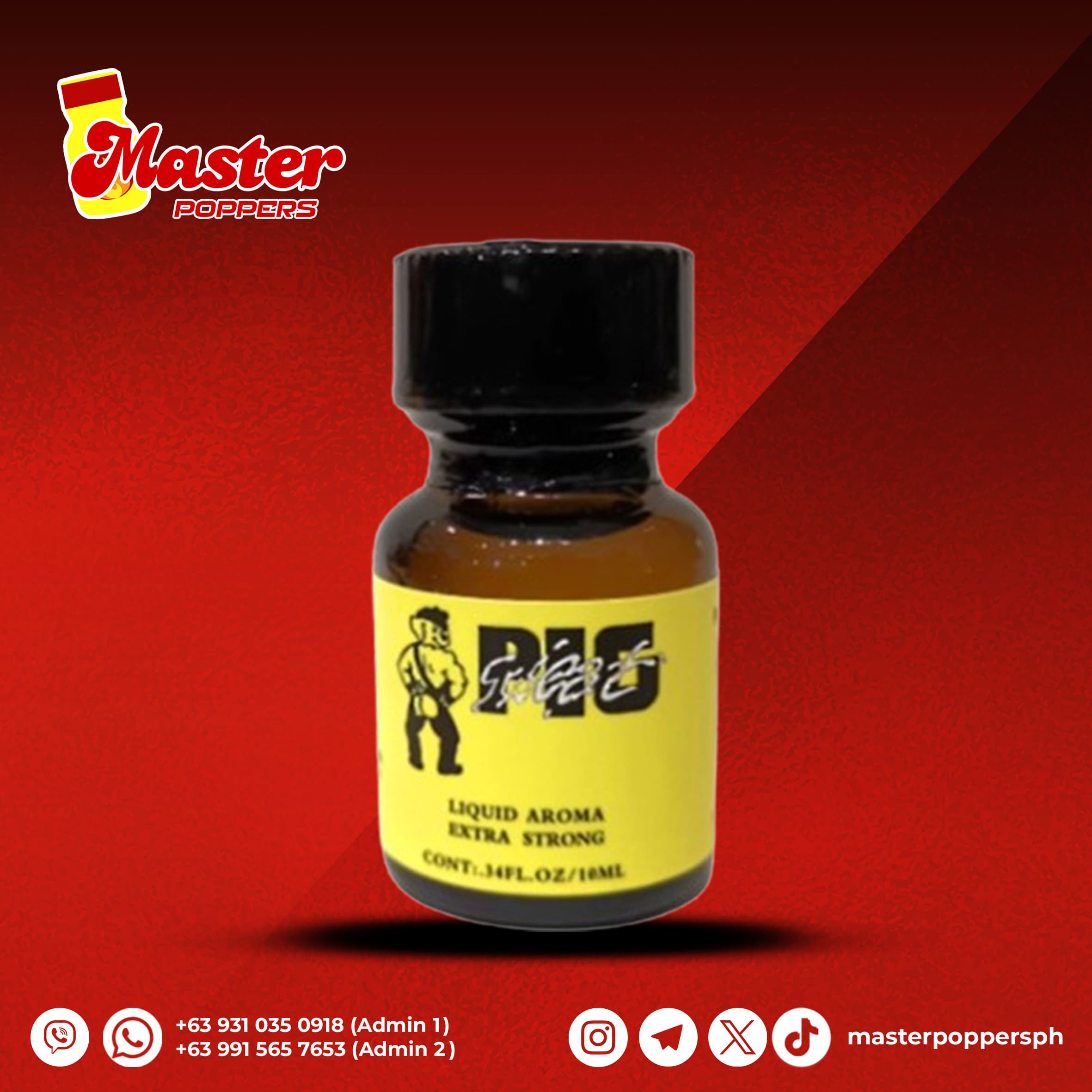 Pig Sweat Poppers 10 ml 2 Pigsweat 10ml