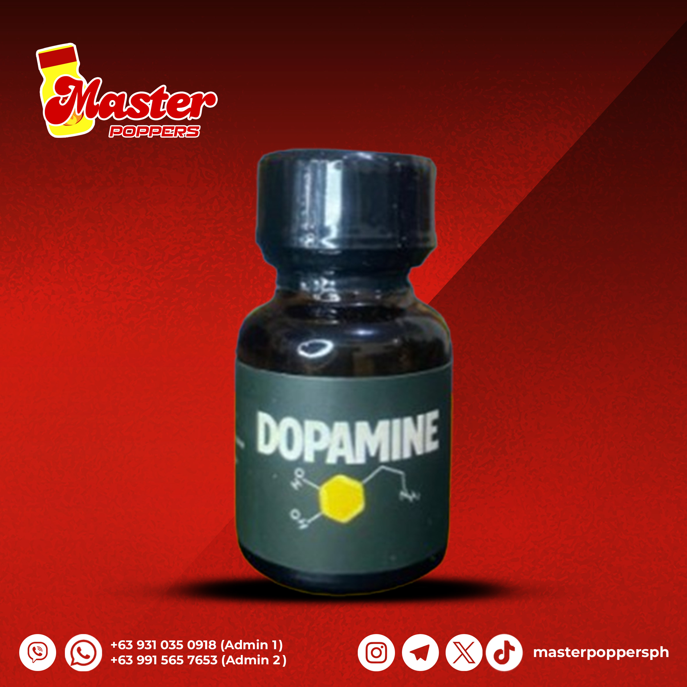 Dopamine Black Poppers 10ml