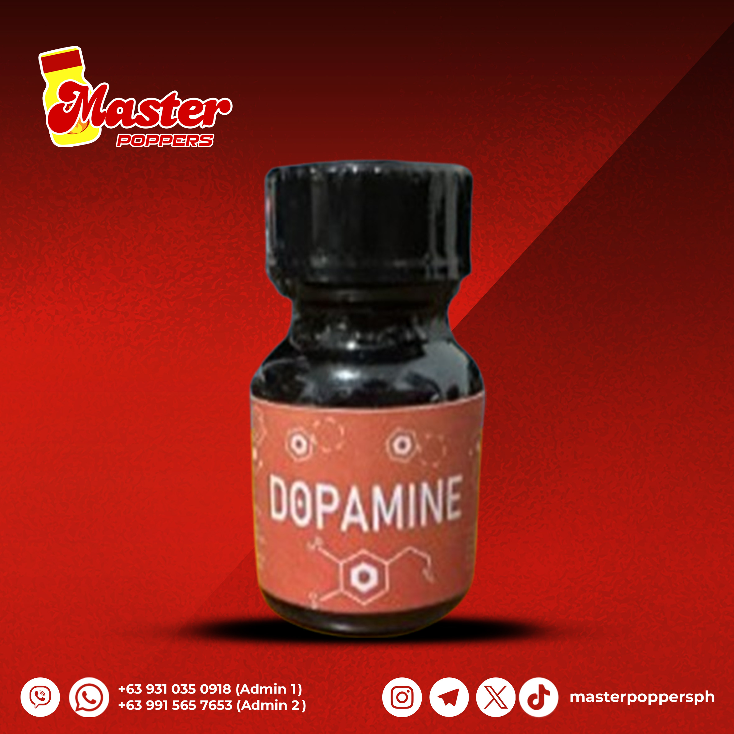 Dopamine Red Poppers 10ml