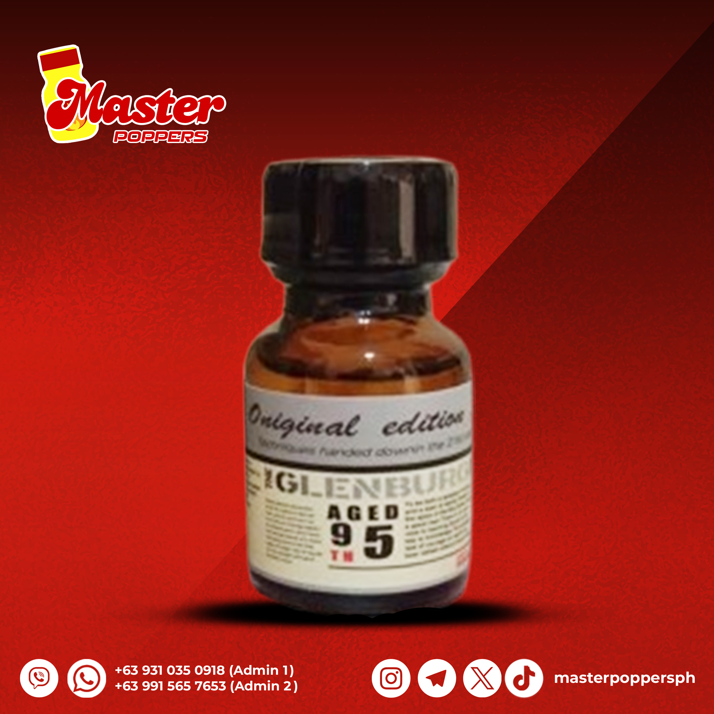 Glenburgie 95 White Poppers 10ML