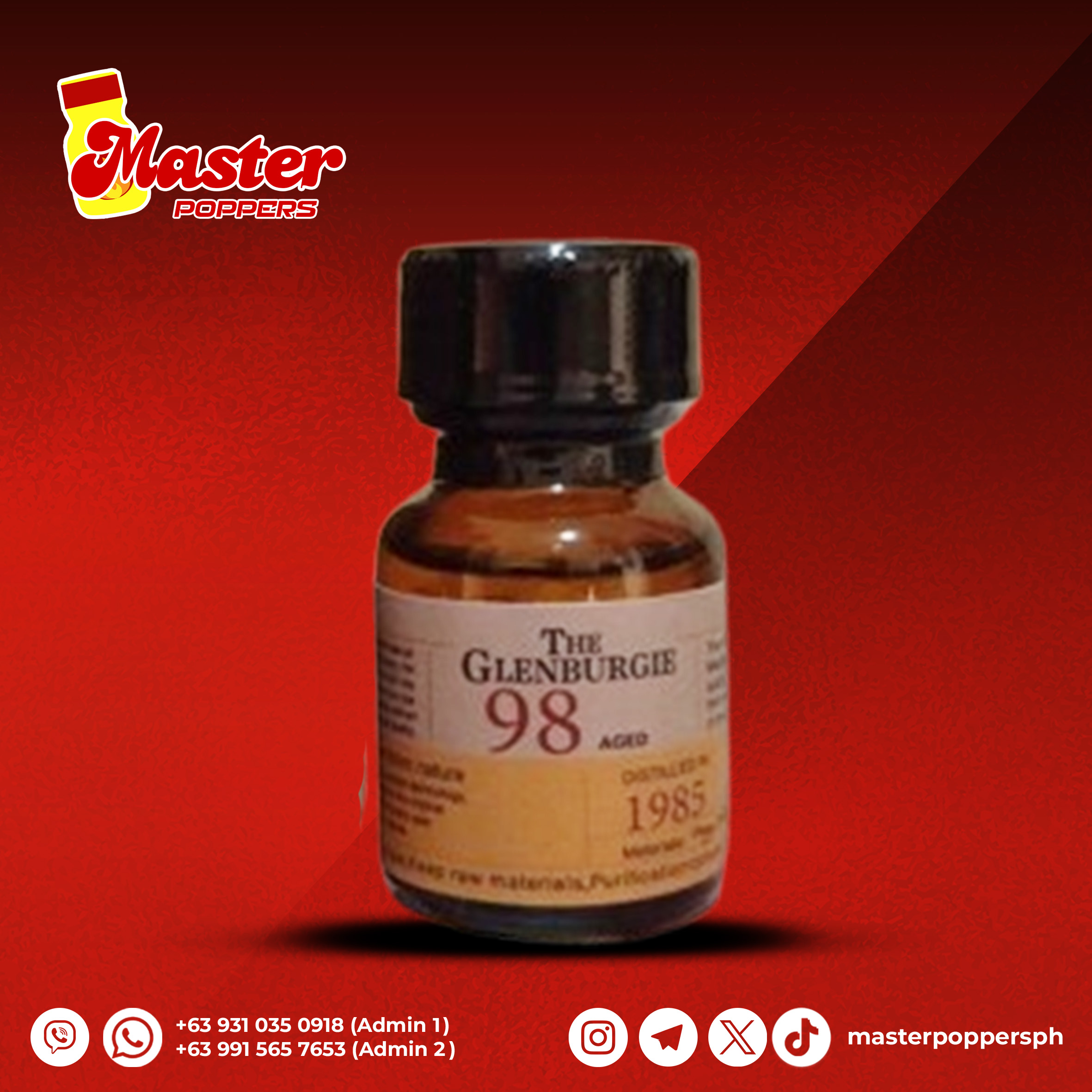 Glenburgie 98 Poppers 10ml