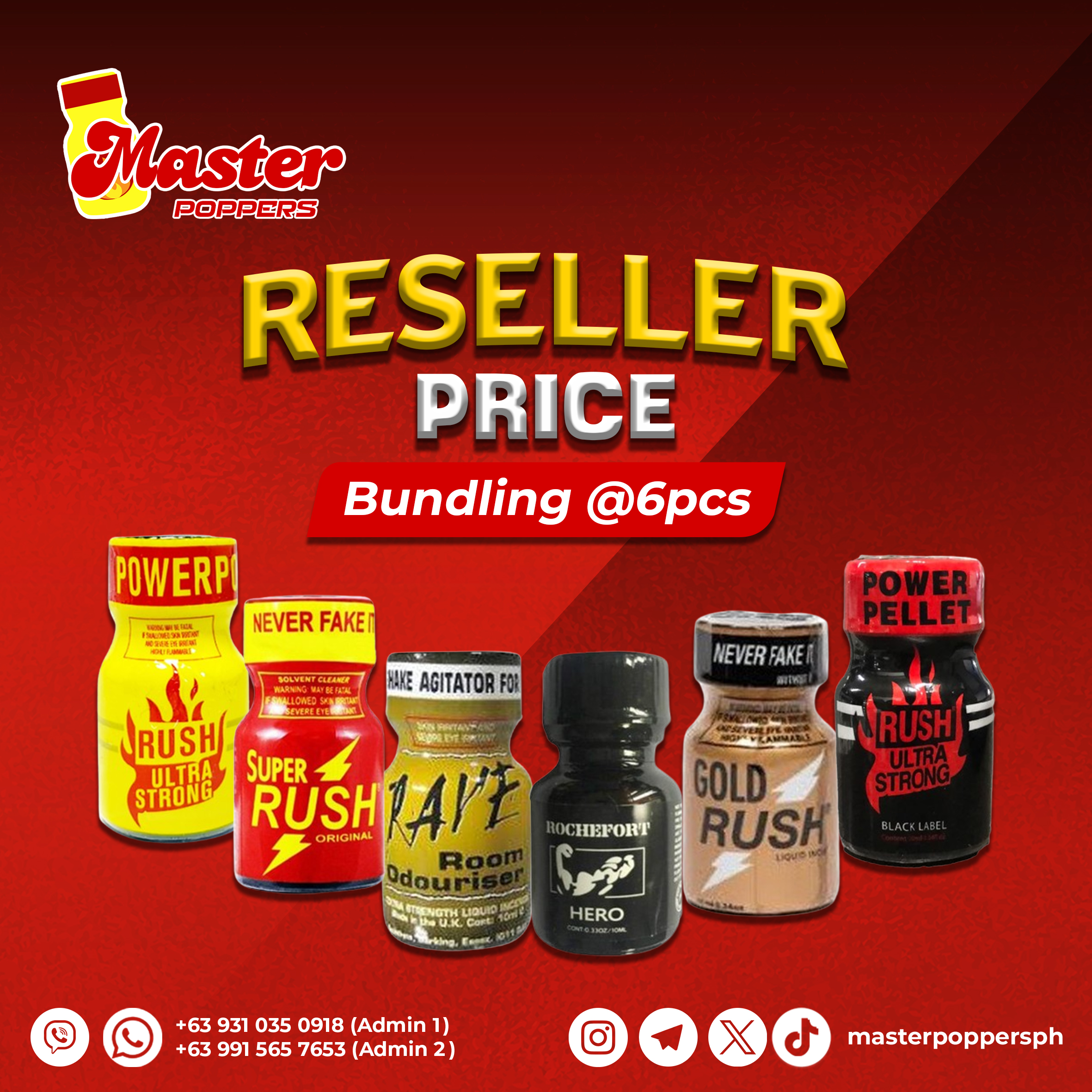 Bundling 6 pcs Mix 10ml